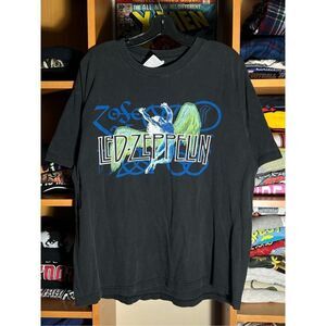 Vintage 1995 Led Zeppelin Swan Song Double Sided Band Tee
